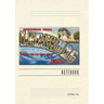Vintage Lined Notebook Greetings from Leesburg, Florida