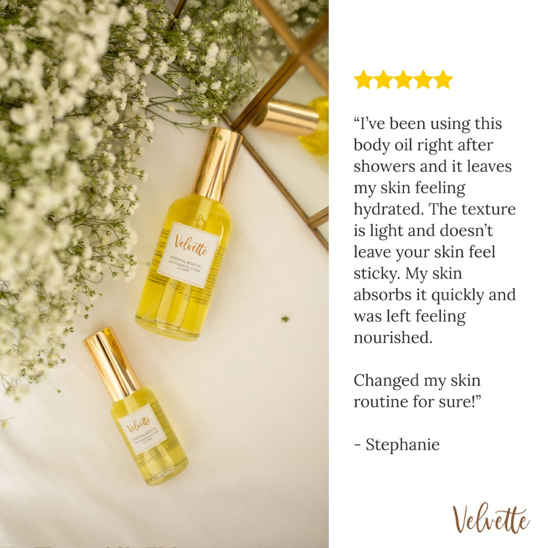 Essential Body Oil by Velvette