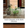 Size Grades for Ripe Olives