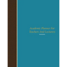 Academic Planner for Teachers and Lecturers