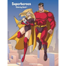 Superheroes Coloring Book 1