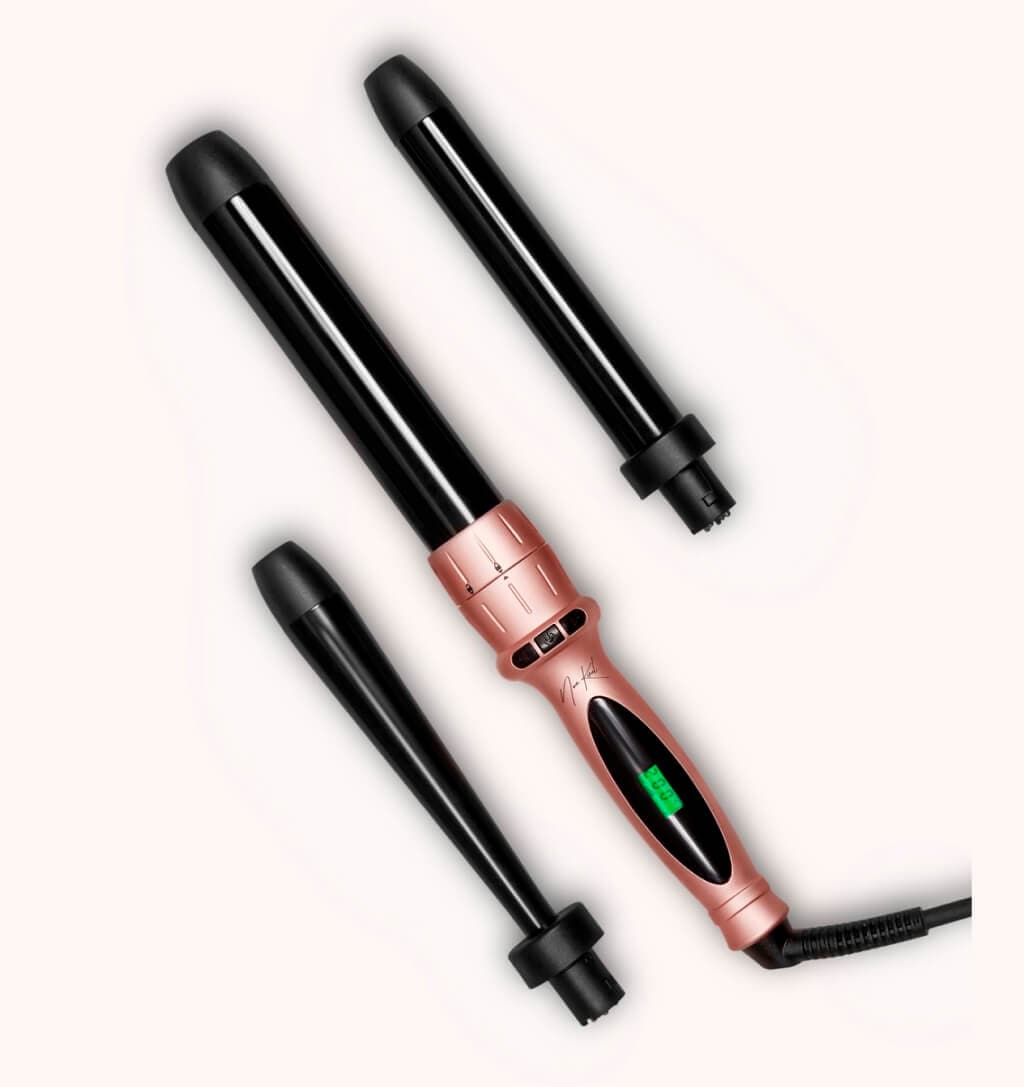 Noa Kirel Triple Threat 3-in-1 Curling Wand by NuMe