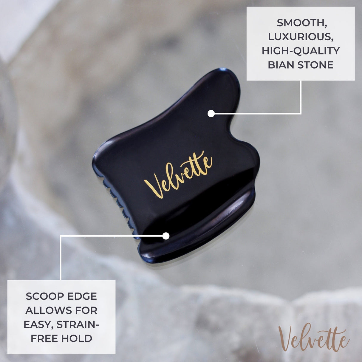 Calming Facial Gua Sha Kit by Velvette