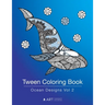 Tween Coloring Book: Ocean Designs Vol 2: Colouring Book for Teenagers, Young Adults, Boys, Girls, Ages 9-12, 13-16, Cute Arts & Craft Gift, Detailed