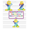 Handwriting Paper for Kids: Practicular Alphabet Learning with fun.: Cursive Writing Book Paper:3-Line and Checkered Writing Sheets for Kids(8x10,