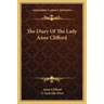 The Diary Of The Lady Anne Clifford