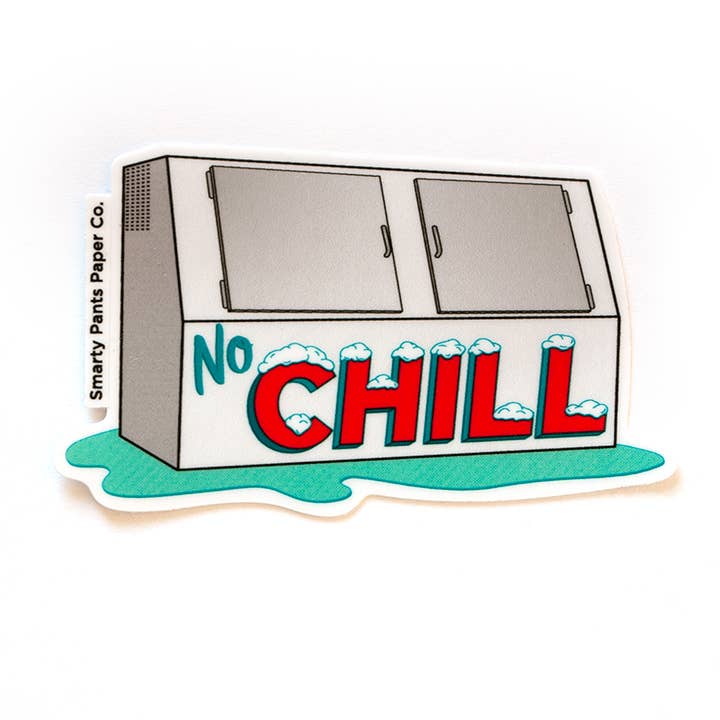 Smarty Pants Paper - No Chill Sticker by Quirky Crate