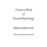 A Source Book of Gestalt Psychology