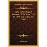 Eight Meteorological Journals Of The Years 1793 To 1800, Kept In London (1801)