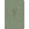 NASB Large Print Compact Reference Bible, Sage Suedesoft Leathertouch