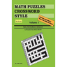 Math Puzzles Crossword Style Vol 1 (travel size)