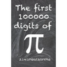 The first 100000 digits of Pi: The most enigmatic irrational number in the world, the number pi.