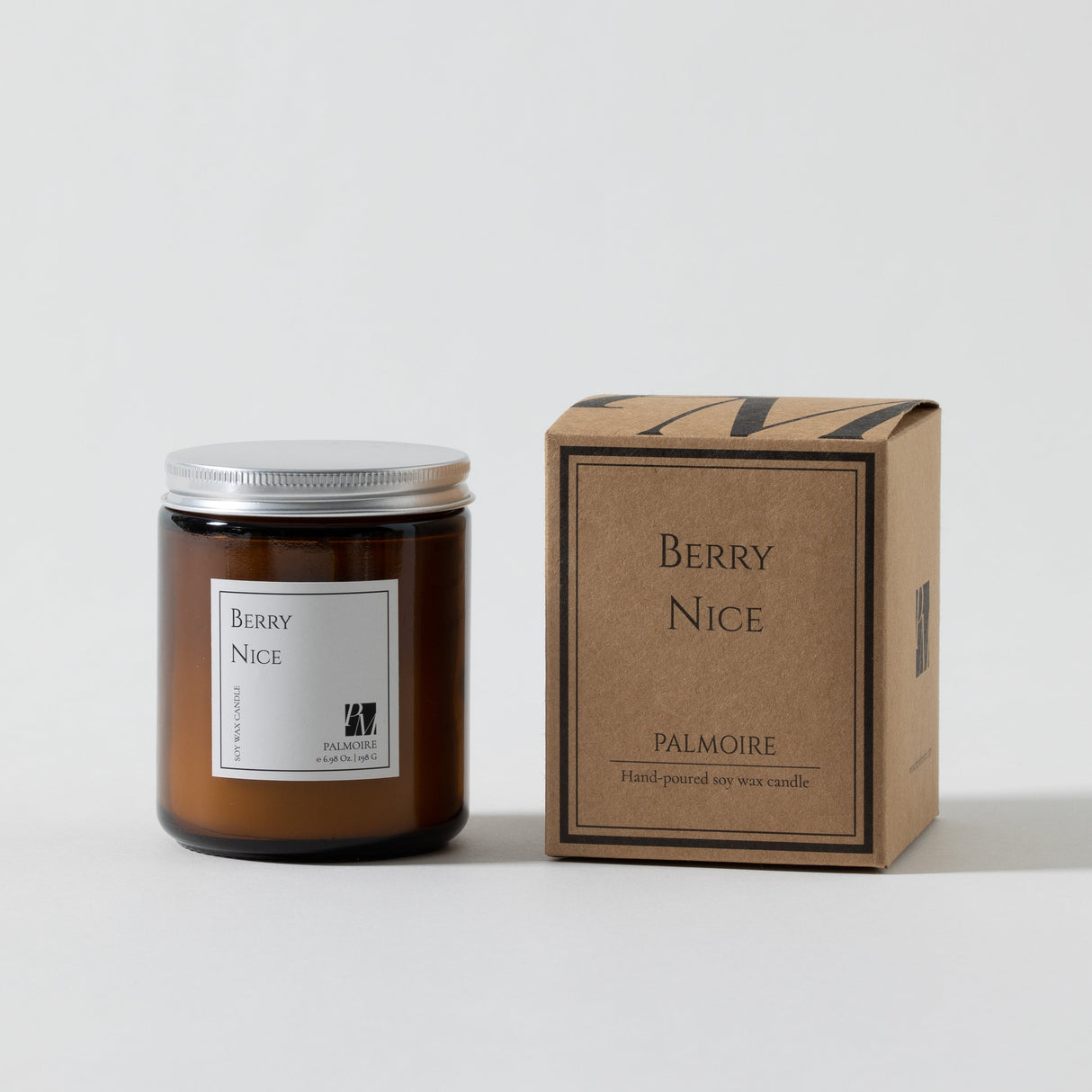 Berry Nice Soy Wax Candle by PALMOIRE