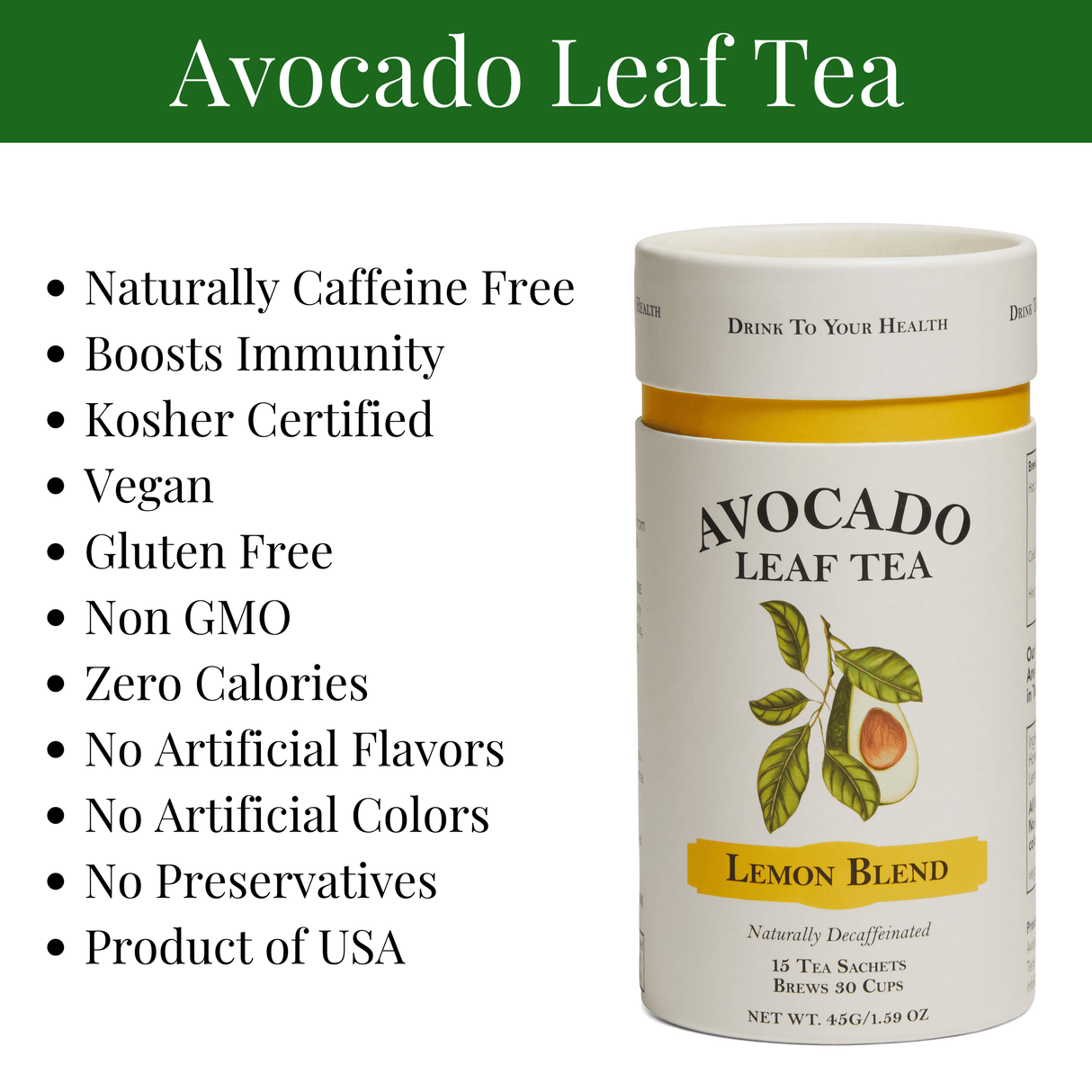 Avocado Tea Party With Five Blends by Avocado Tea Co.