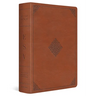 ESV Study Bible (Trutone, English Saddle, Ornament Design)