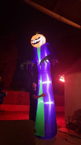 12Ft Giant Halloween Inflatables Pumpkin Halloween #ns23 _mkpt by Js House - Vysn