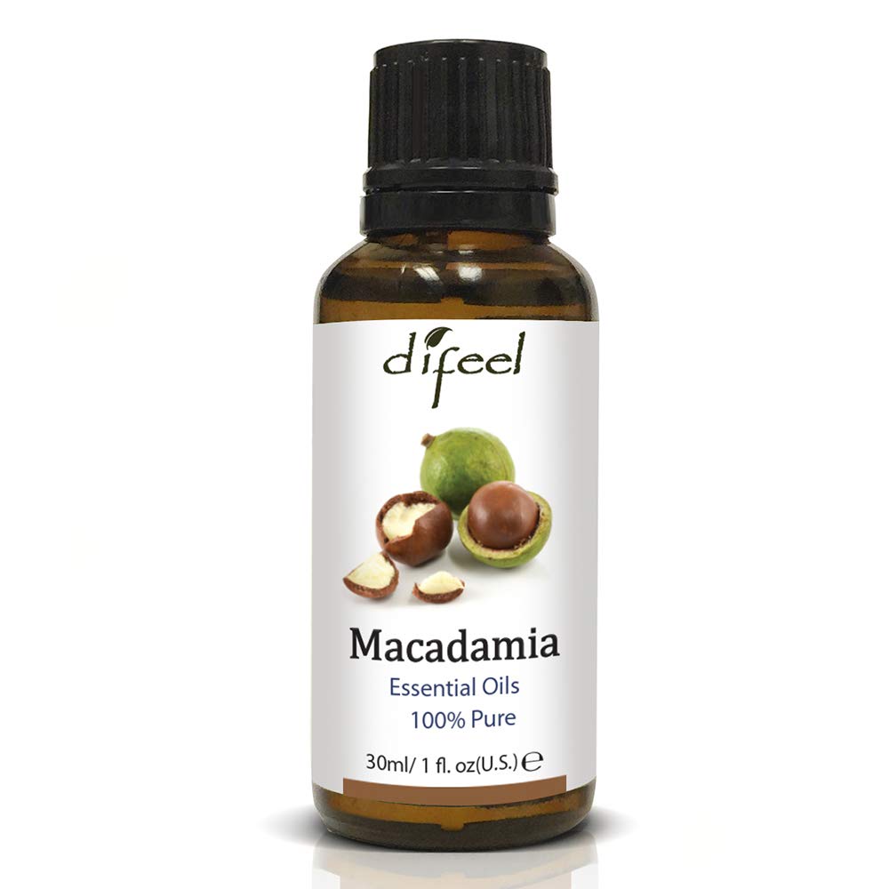 Difeel 100% Pure Essential Oil - Macadamia Oil 1 oz. by difeel - find your natural beauty