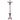 Wood Standing Hat Coat Rack with Umbrella Stand-Brown