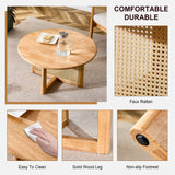 Natural Elegant Wooden Coffee Table by Blak Hom