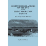 Scottish Highlanders on the Eve of the Great Migration, 1725-1775. the People of the Hebrides
