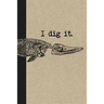 I Dig It: A Graph Paper Paleontology Field Book For Notes And Mapping