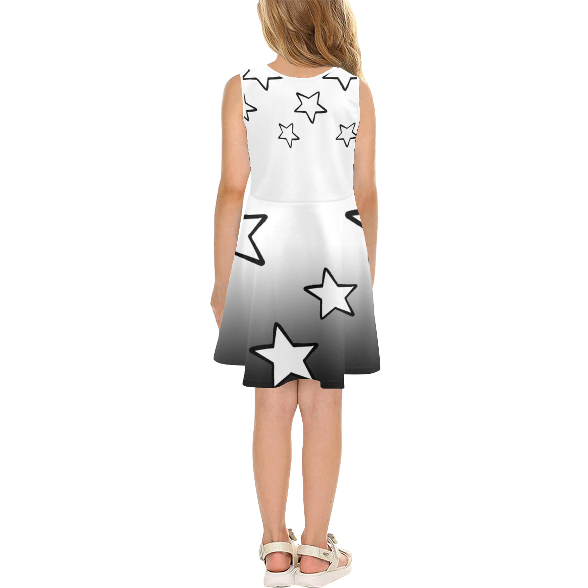 Faded Stars skater dress by Stardust