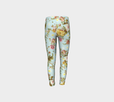 Baroque N stars , Eco friendly Leggings by Stardust