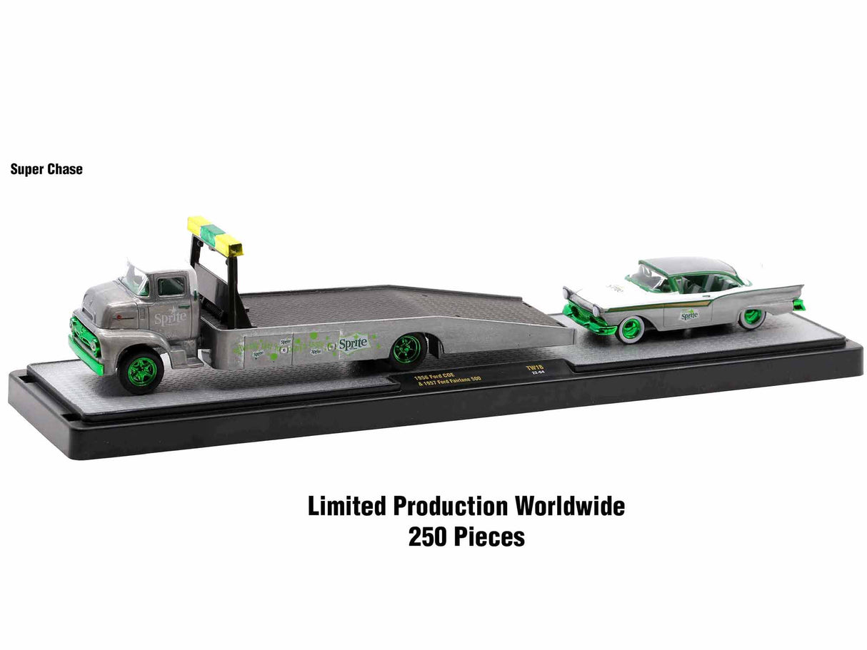 Auto Haulers "Sodas" Set of 3 pieces Release 18 Limited Edition to 8400 pieces Worldwide 1/64 Diecast Models by M2 Machines