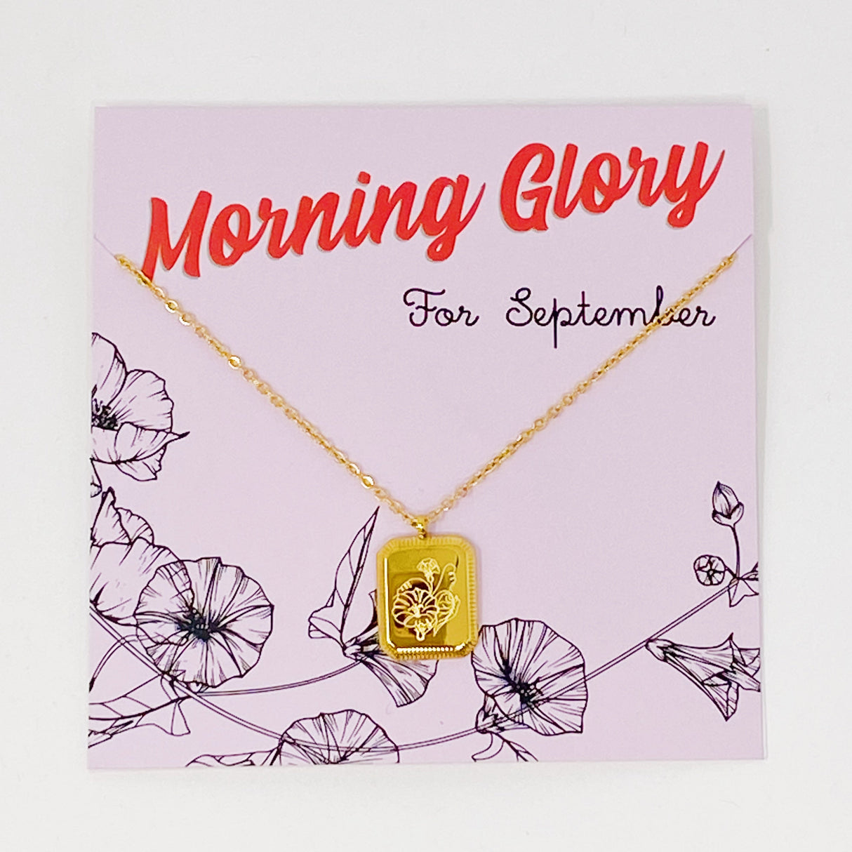 Blooming Birth Month Necklace by Ellisonyoung.com