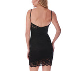 InstantFigure Two-Piece Short Lace Dress W/Matching Lace Jacket 157693 by InstantFigure INC