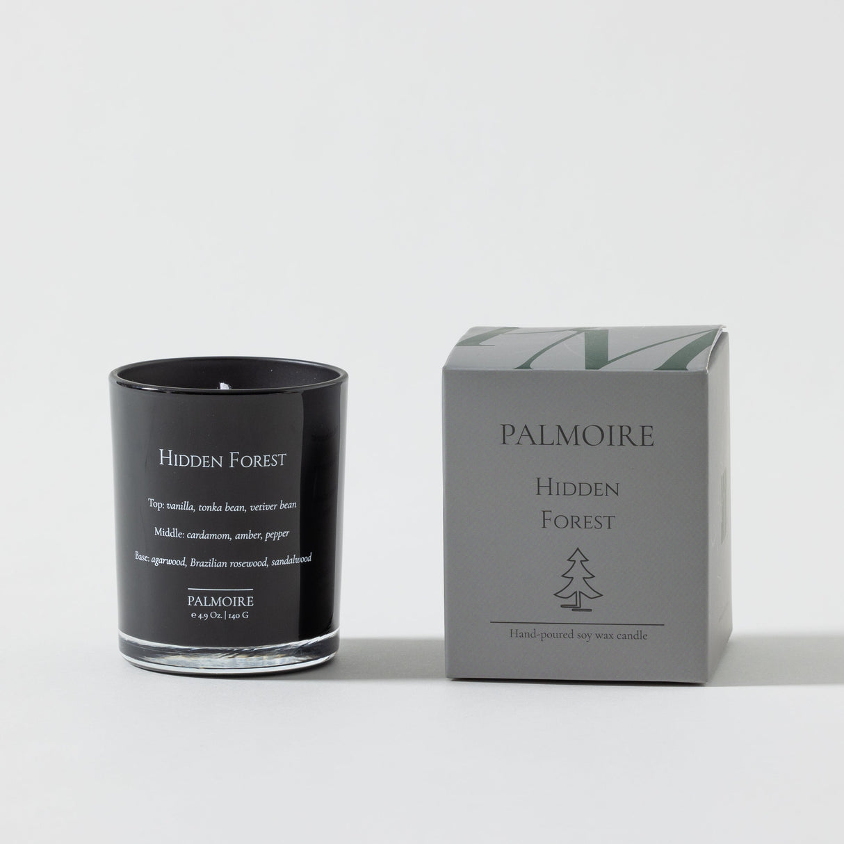 Hidden Forest Soy Wax Candle by PALMOIRE