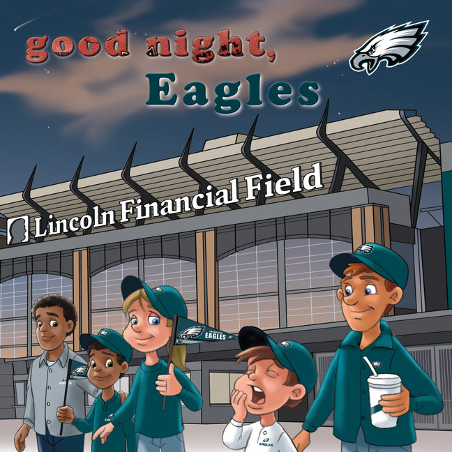 Good Night, Eagles - Board Book by Books by splitShops