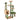 59 Inch Multilevel Cactus Cat Tree with Scratching Posts Cando Toy and Rope-Green