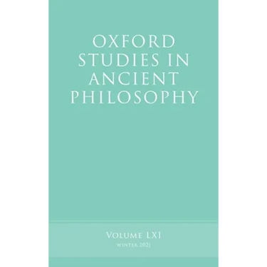 Oxford Studies in Ancient Philosophy, Volume 61