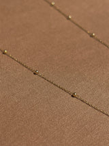 14k Yellow Gold Satellite Necklace by Toasted Jewelry