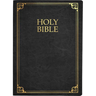KJV Family Legacy Holy Bible, Large Print, Black Genuine Leather, Thumb Index: (Red Letter, Premium Cowhide, 1611 Version)