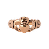 Handcrafted Vintage Ring 18k Gold Irish Claddagh Ring Antique #R1768 Antique Rings Jewelry by PVD Vintage Jewelry