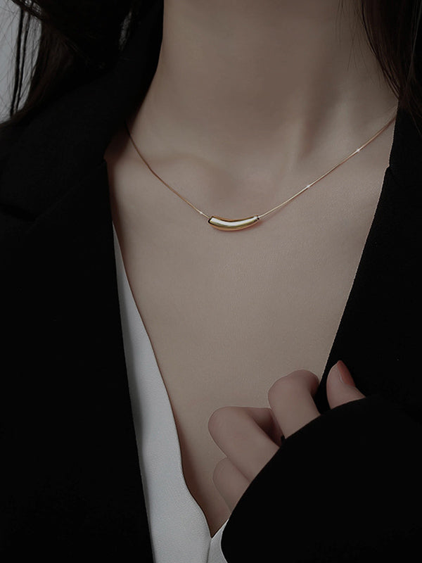 Original Solid  Geometry Necklace by migunica