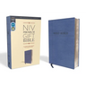 Niv, Premium Gift Bible, Leathersoft, Navy, Red Letter Edition, Comfort Print
