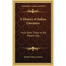 A History of Indian Literature: From Vedic Times to the Present Day