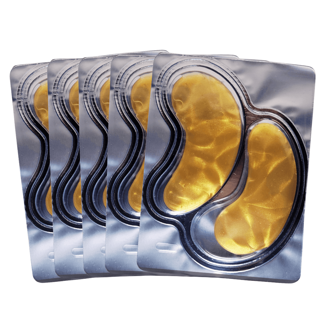 123 Ready 24K GOLD LIFT & FIRM GEL EYE PATCHES by ZAQ Skin & Body