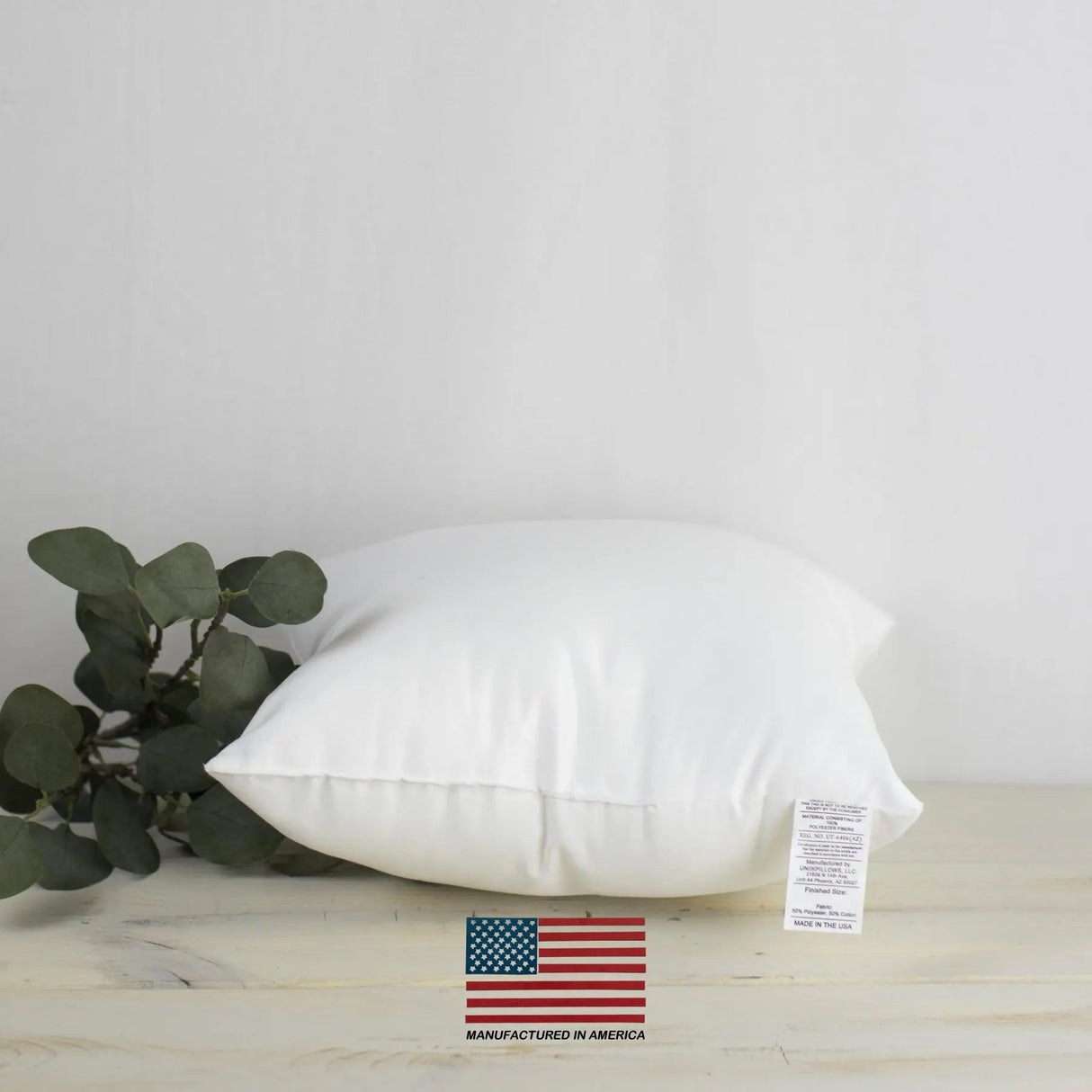 5x5 | Indoor Outdoor Hypoallergenic Polyester Pillow Insert | Quality Insert | Pillow Inners | Throw Pillow Insert | Square Pillow Inserts by UniikPillows