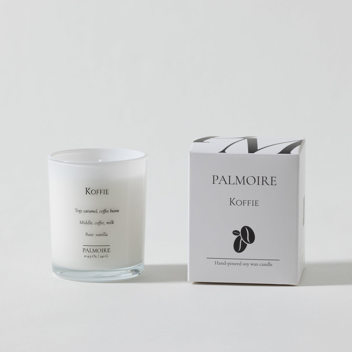 Koffie Soy Wax Candle by PALMOIRE