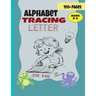Alphabet Tracing Letter: Animal Alphabet Tracing Letter For Preschool Kids - ABC writing paper with lines - Notebook with Dotted Lined Sheets f