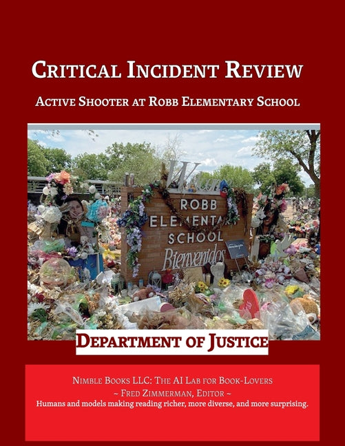 Critical Incident Review: Active Shooter at Robb Elementary School - Paperback by Books by splitShops