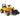 Kids Ride On Excavator Digger 6V Battery Powered Tractor-Yellow