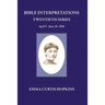 Bible Interpretation Twentieth Series April 5 - June 28, 1896