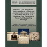 William J. Quirk and Leon E. Wein, Appellants, V. Municipal Assistance Corporation for the City of New York et al. U.S. Supreme Court Transcript of Re