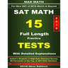 2018 New SAT Math 15 Tests