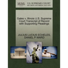 Gates V. Illinois U.S. Supreme Court Transcript of Record with Supporting Pleadings